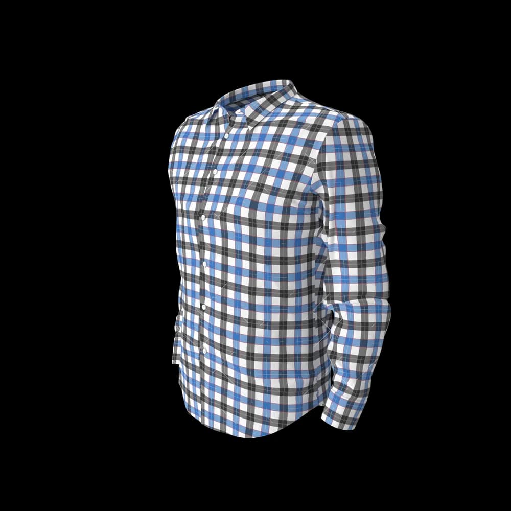 Check Pattern Cotton Shirt