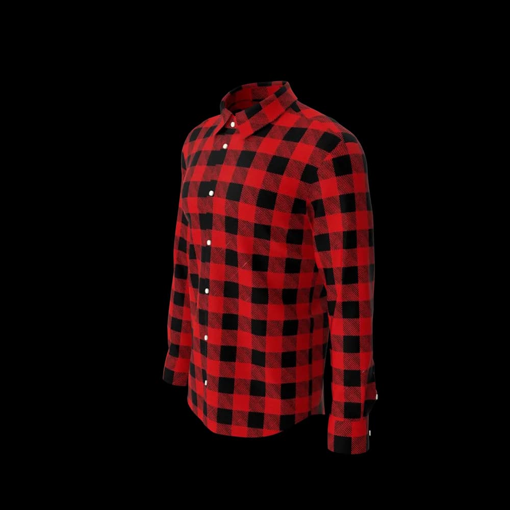 Plaid Flannel Shirt
