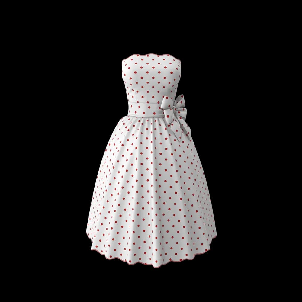 Polka Dot Party Dress