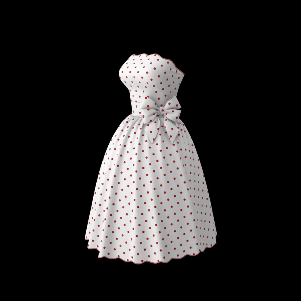 Polka Dot Party Dress